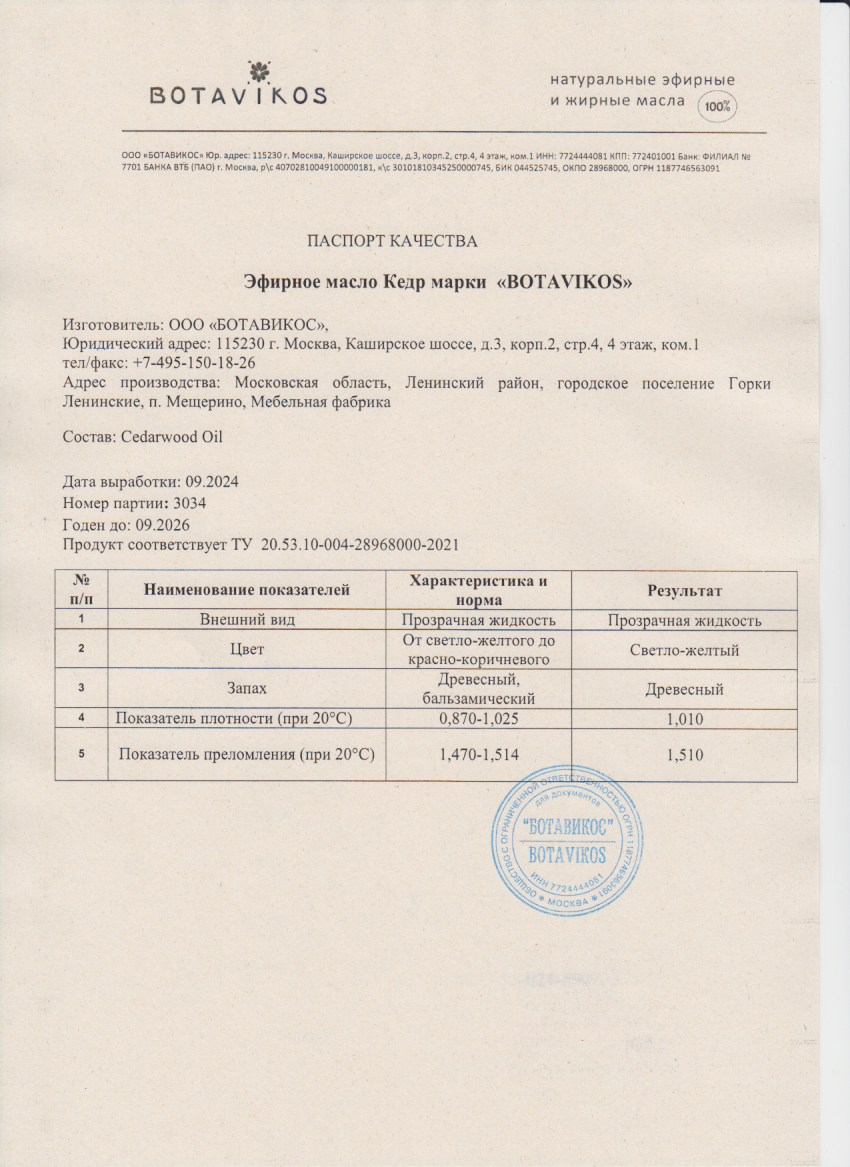 Паспорт №092024